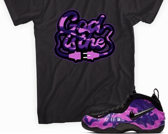 camo foamposites purple