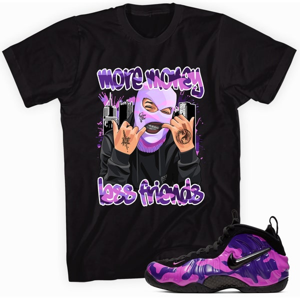 foamposite purple camo shirt