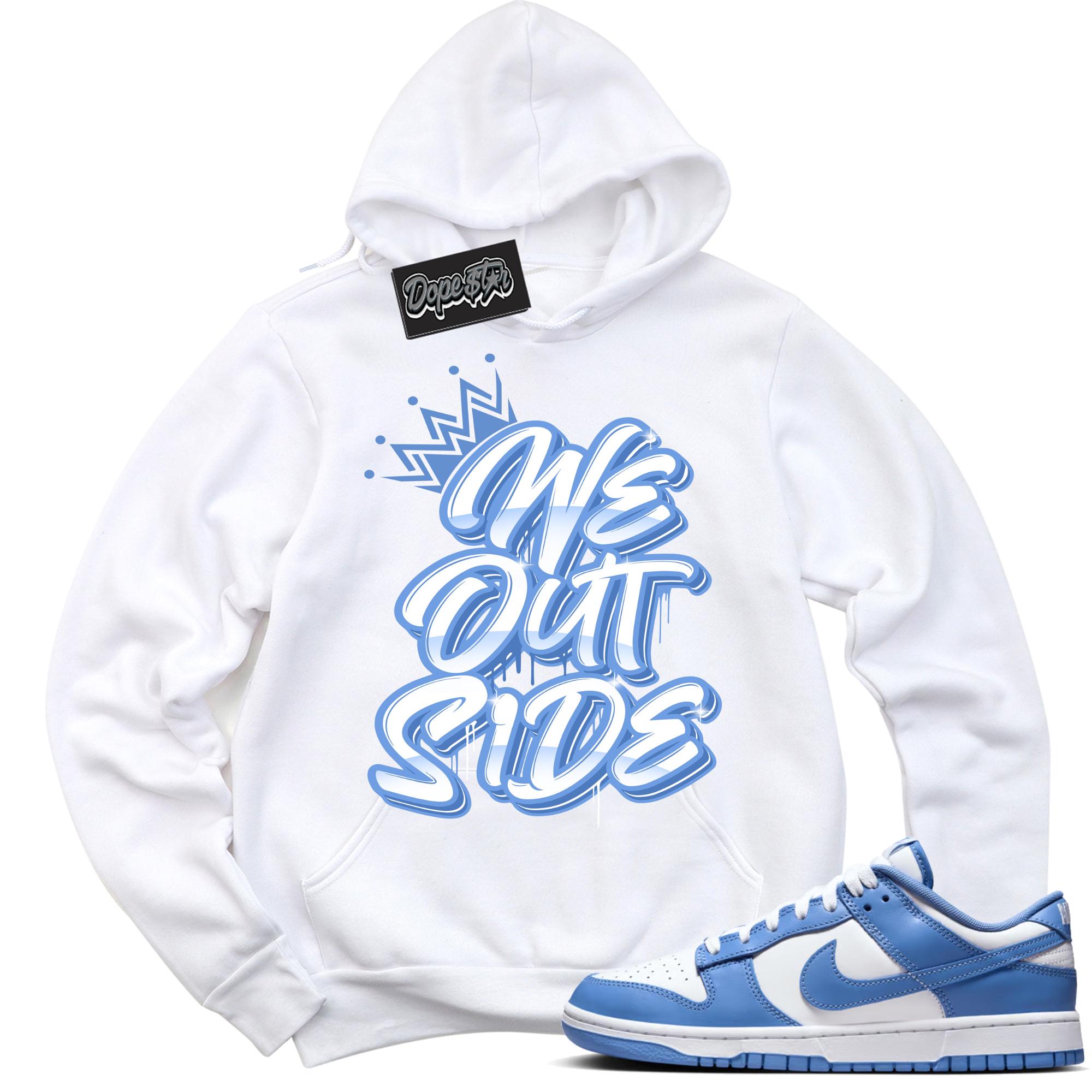 Polar Blue Dunk DopeStar Sneaker Hoodie We Outside Graphic