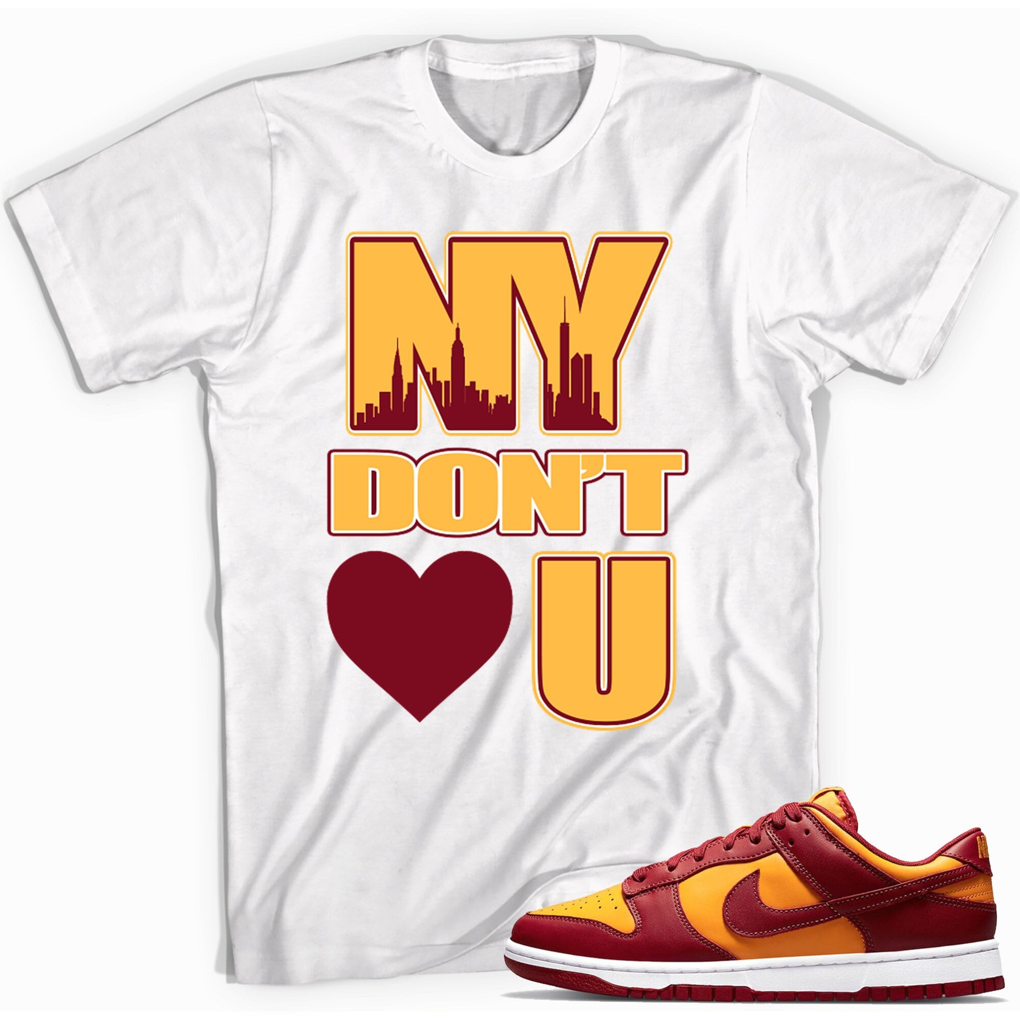NY Don't Sneaker Shirt Match Dunk Midas 
