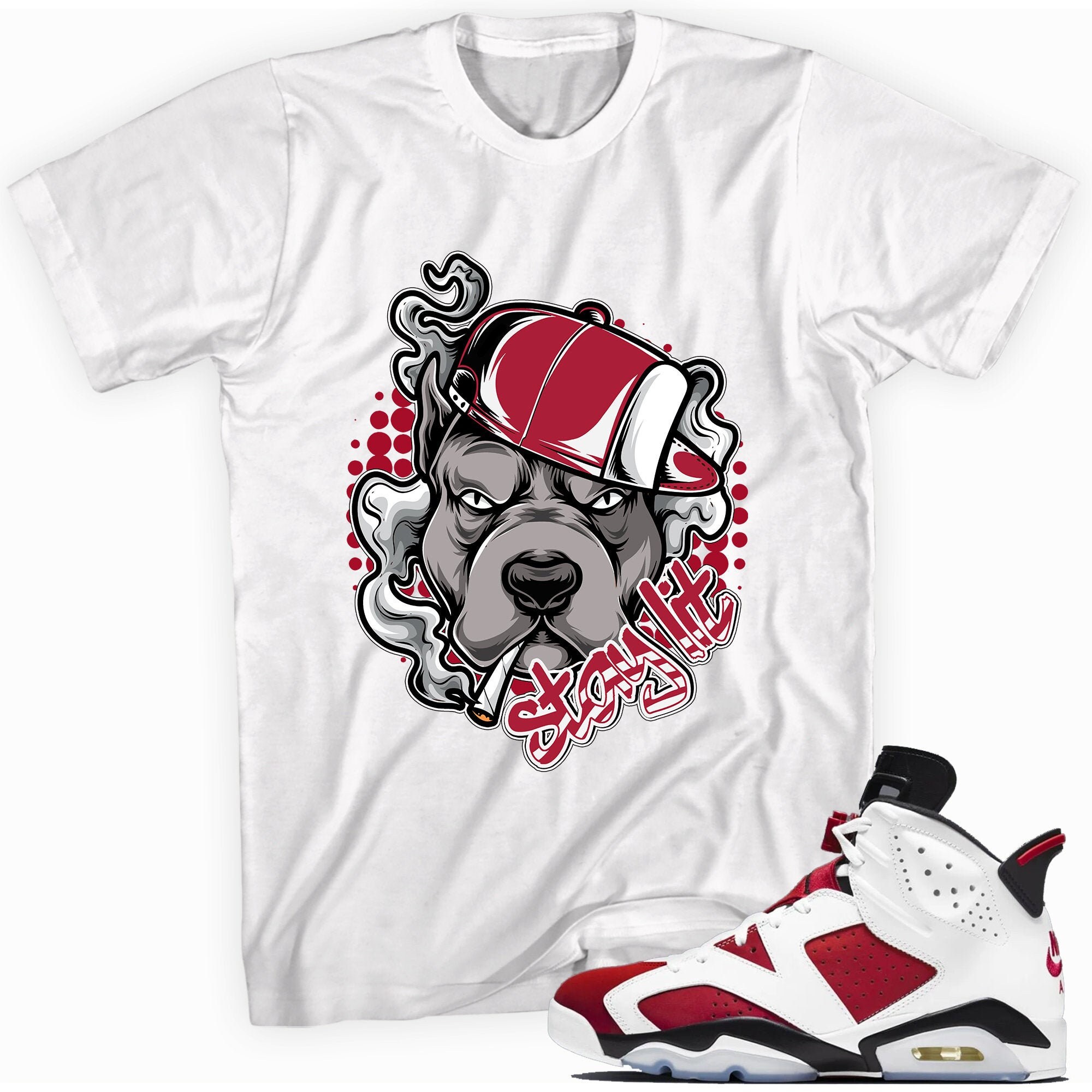 shirts to match jordan carmine 6