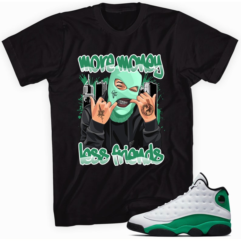 Air Jordan 13 Retro Lucky Green T-shirt 