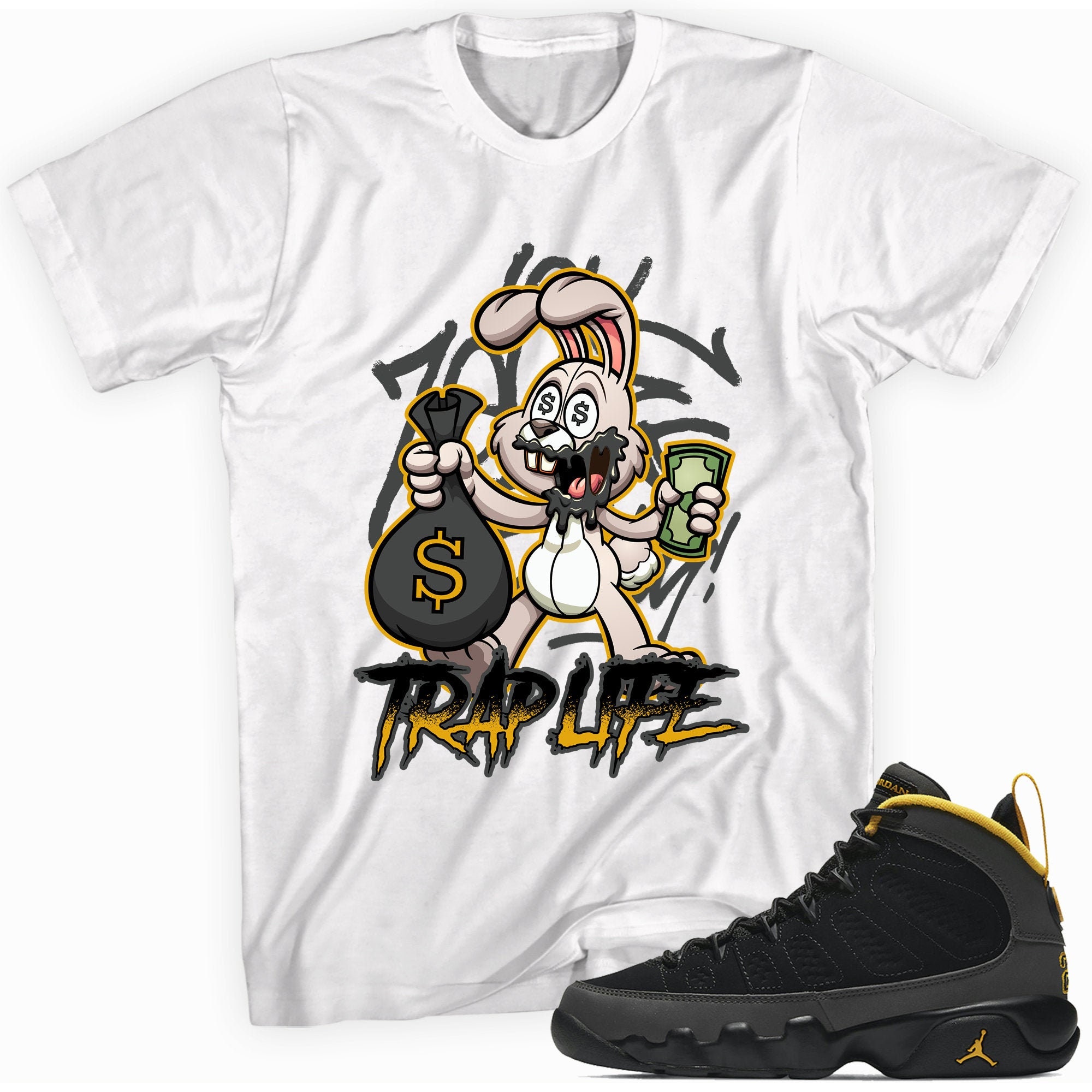 Jordan 9 University Gold Tee, Shirt to match Air Jordan 9 University Gold