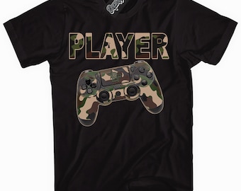 Player Unisex T-Shirt Made to Match Jordan 10 "Woodland Camo"