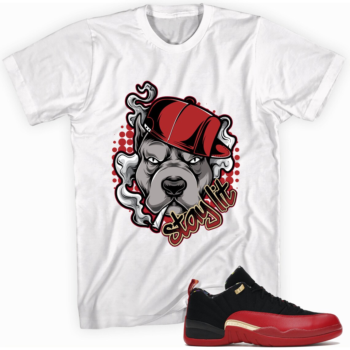 jordan 12 super bowl shirt