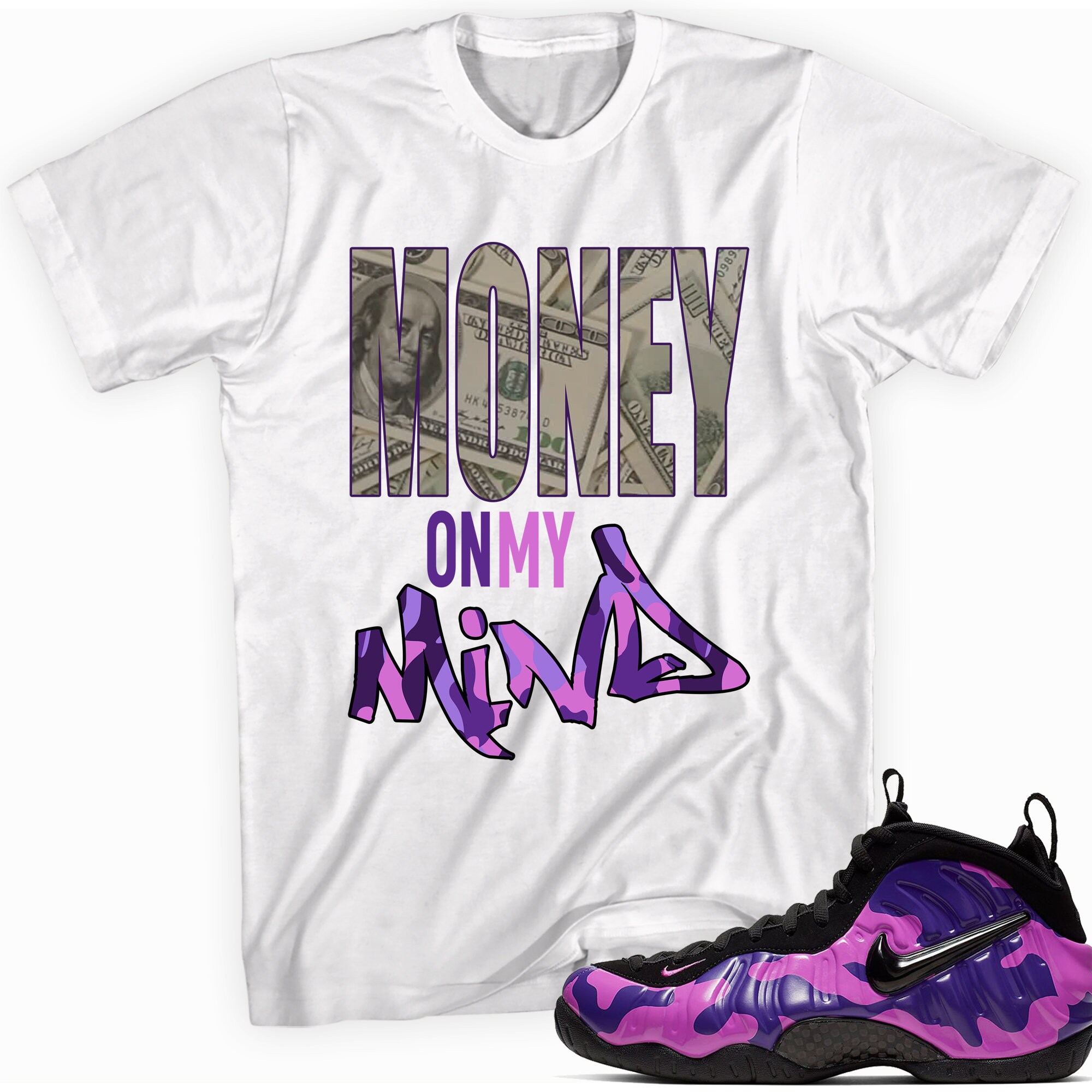 Nike Air Foamposite One Purple Camo T 