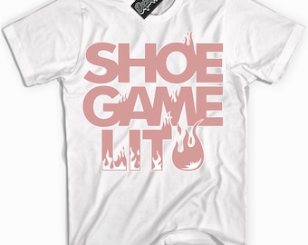 Legend Pink 1s DopeStar Sneaker Shirt Shoe Game Lit Graphic