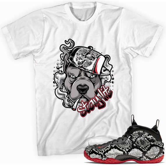 Snakeskin sales foamposite shirt