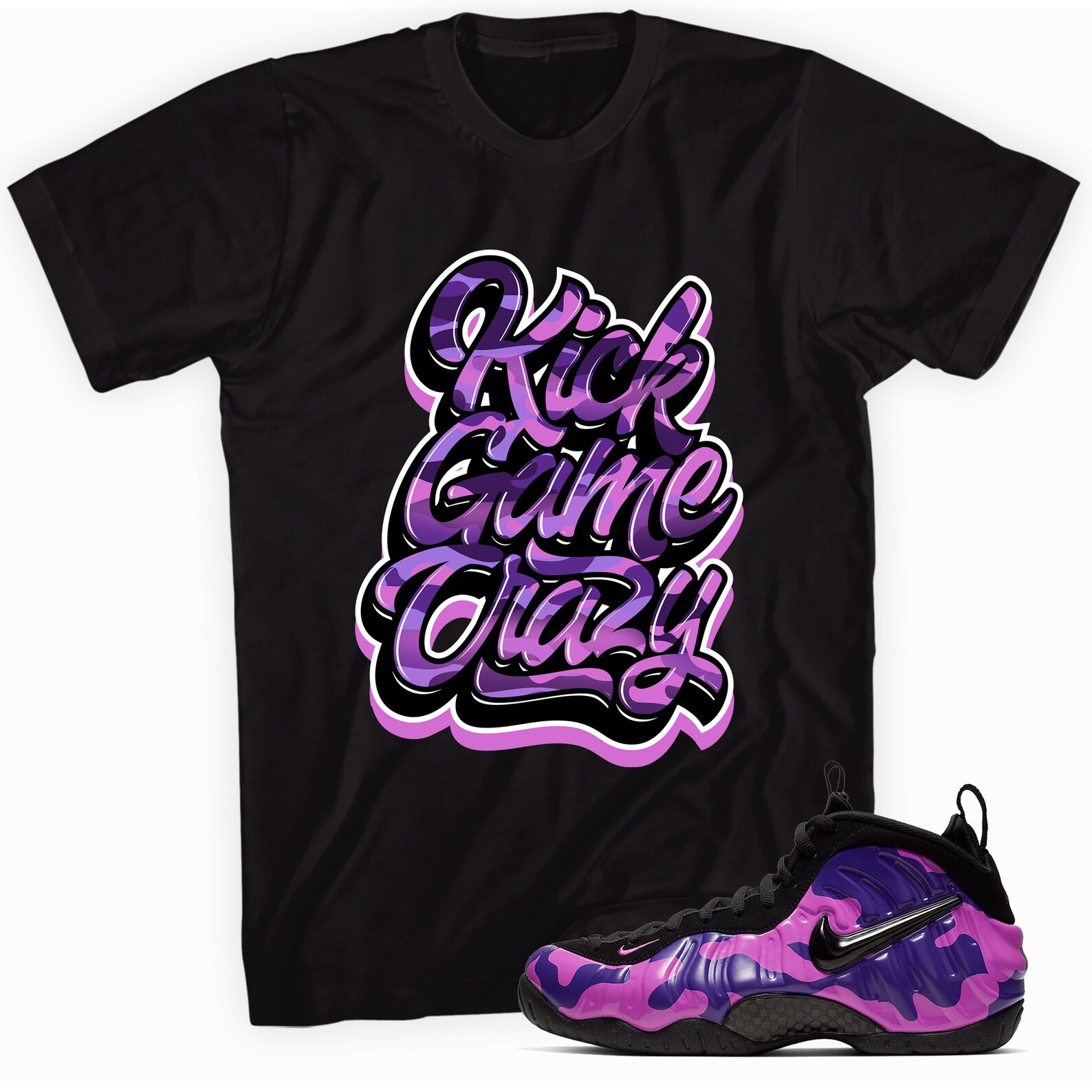 nike foamposite floral shirt