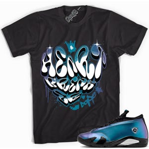 Carta de amor 14s DopeStar Camiseta Heartbreaker Graffiti Graphic