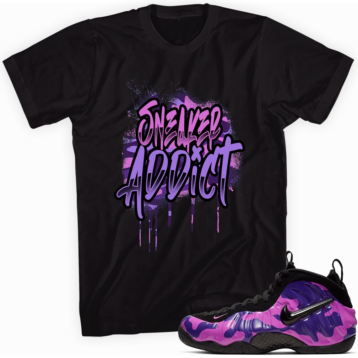 purple camo foamposites