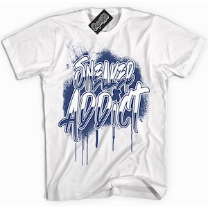 Diffused Blue 11s DopeStar Sneaker Shirt Sneaker Addict Graphic