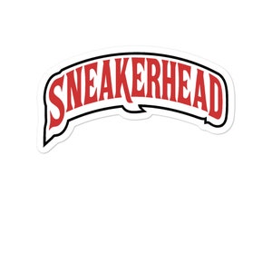 Sneaker Head Vinyl Sticker Match Jordan 4 Fire Red für Laptop, Rolling Tray, Hydro Flask, Trinkglas, und mehr!
