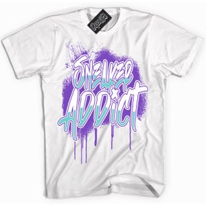 Psychic Purple Hyper Jade 1s Sneaker Shirt Sneaker Addict Graphic
