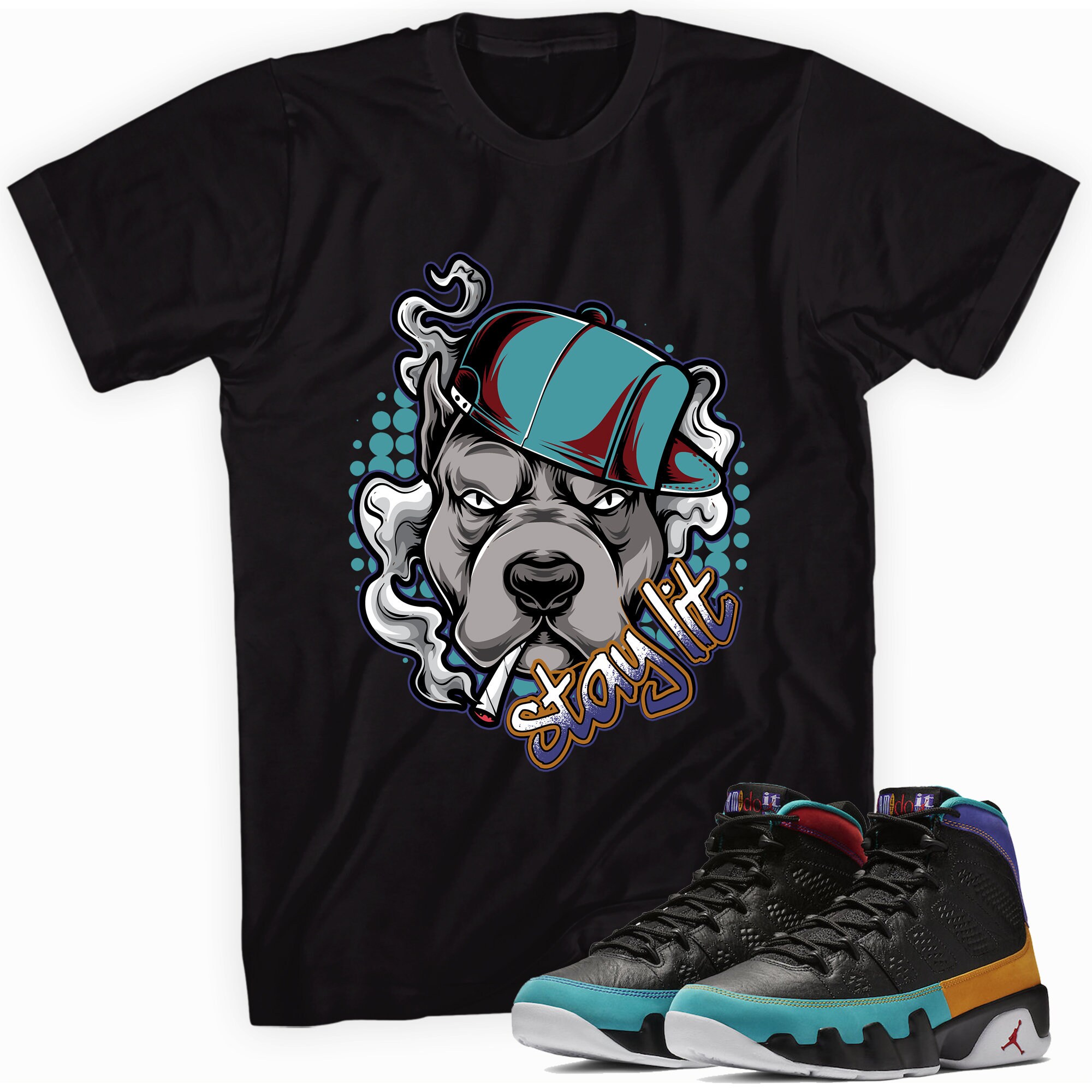 air jordan 9 dream it do it shirt