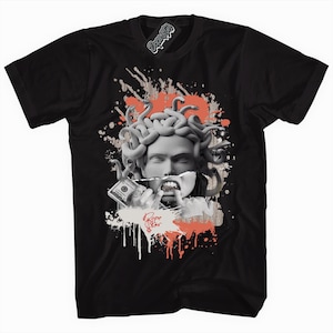 Medusa Shirt Made to Match Jordan 14 Retro Low Clot X Terracotta