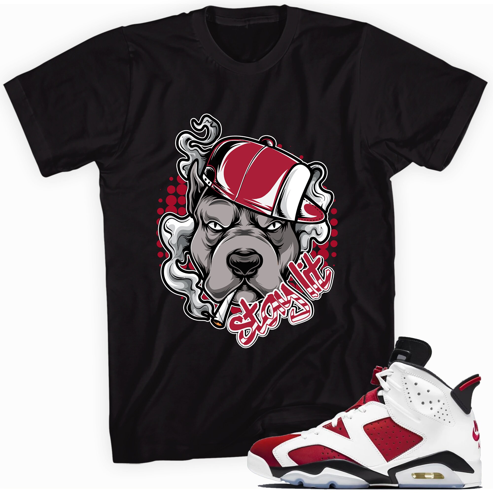 shirts to match jordan carmine 6