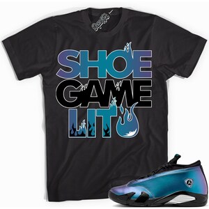 Carta de amor 14s DopeStar camisa sapato jogo lit gráfico