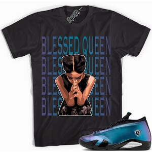 Carta de amor 14s DopeStar Camiseta Blessed Queen Graphic
