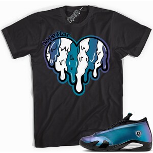 Carta de amor 14s DopeStar Camiseta com estampa de coração derretido