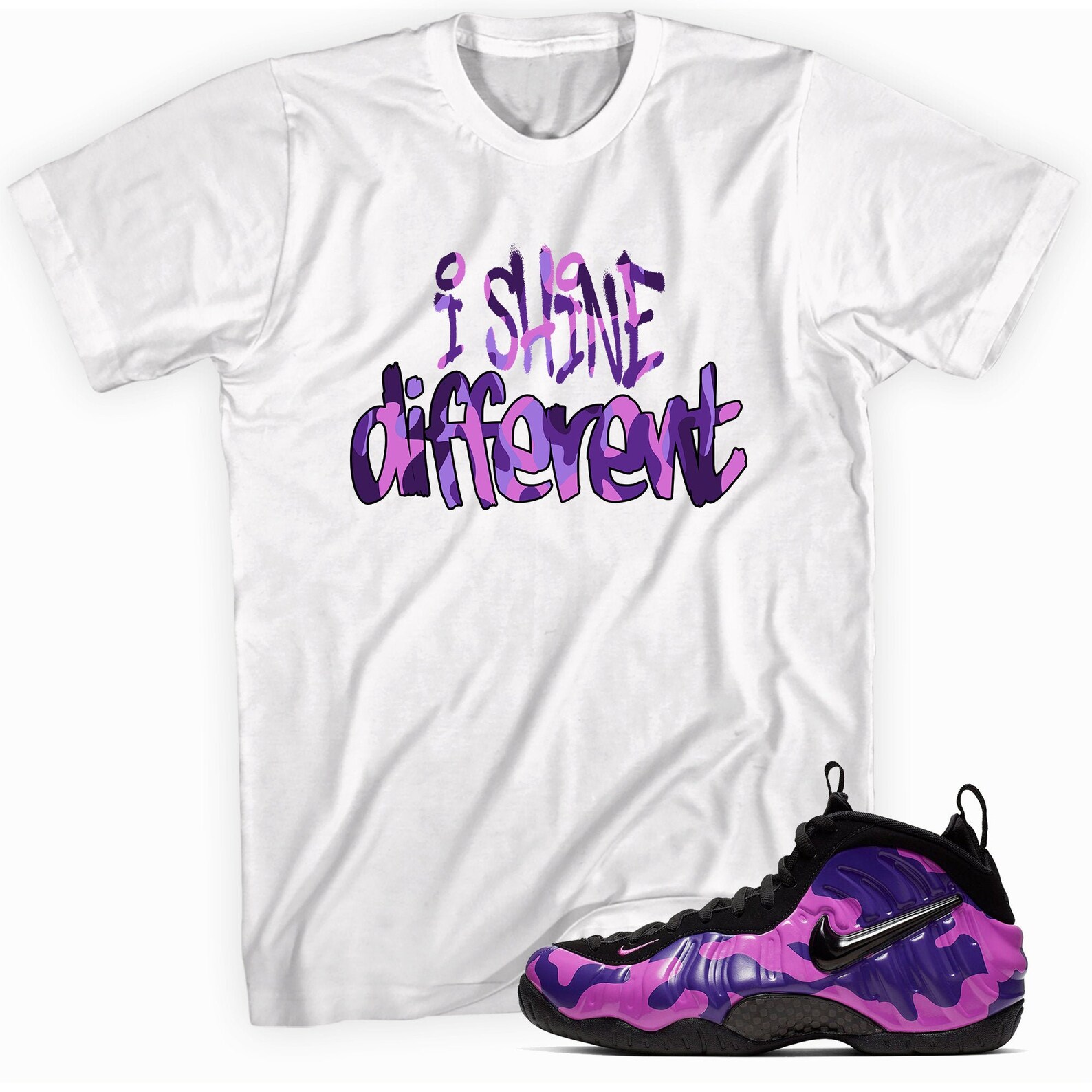 foamposite floral shirt