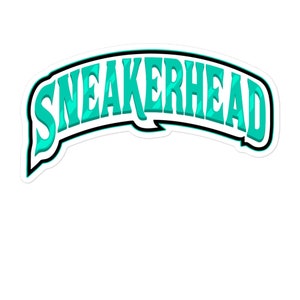 Pegatina de vinilo Sneaker Head Backwoods Tribute ¡Combina Jordan 1 Tropical Twist Igloo para computadora portátil, bandeja con ruedas, Hydro Flask, vaso y más!
