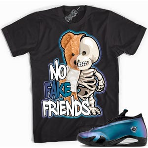 Carta de amor 14s DopeStar Camiseta Sem amigos falsos Gráfico