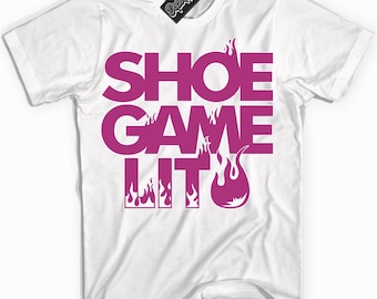 Next Nature Hot Fuchsia Dunk Sneaker Shirt Shoe Game Lit Graphic