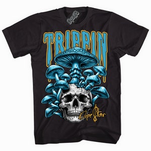 Aqua 5s DopeStar Shirt Trippin Graphic Shirt