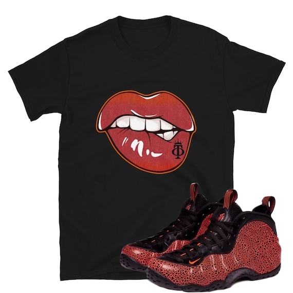 foamposite lava shirt