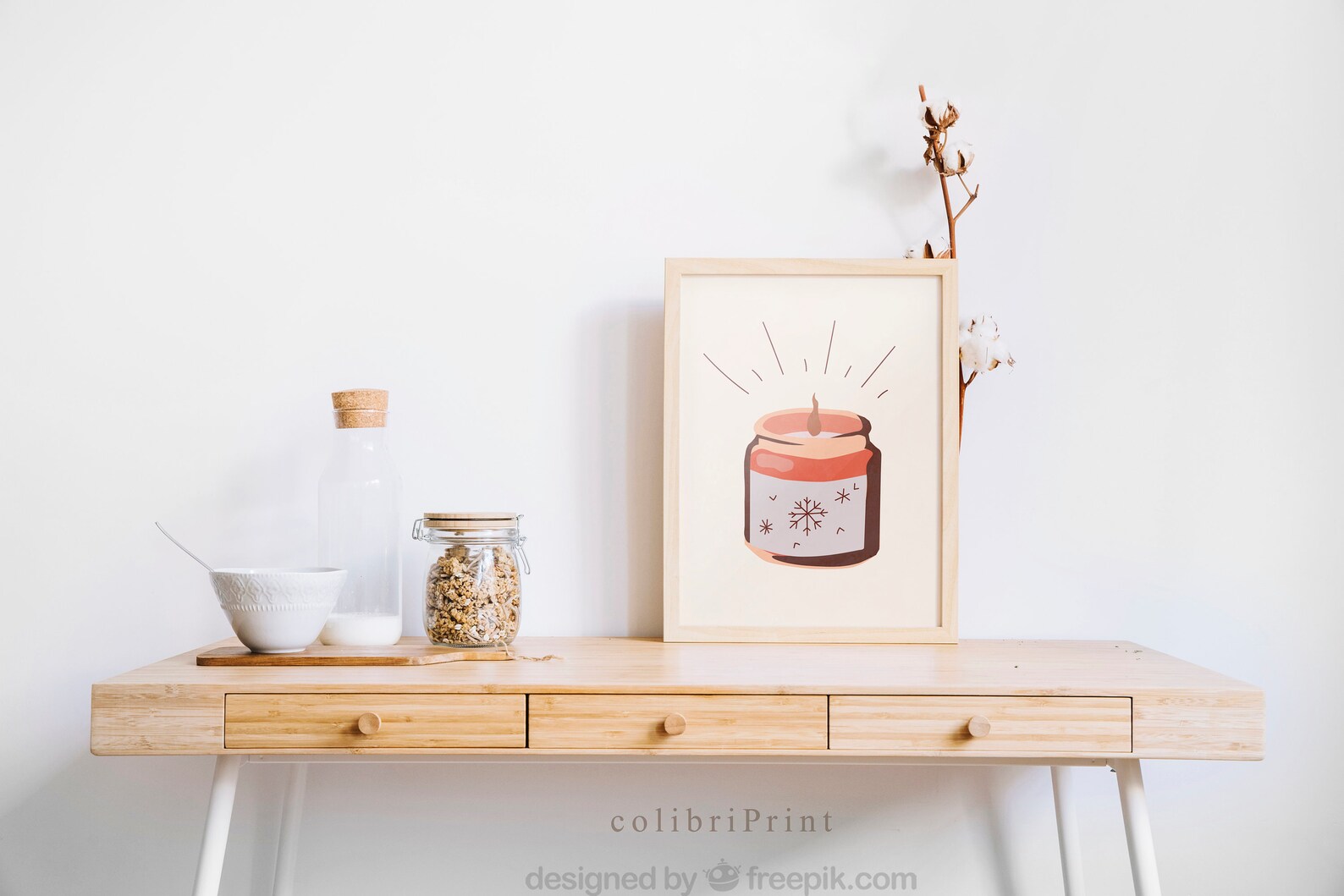 Hygge candle wall art christmas aesthetic wall art bedroom Etsy