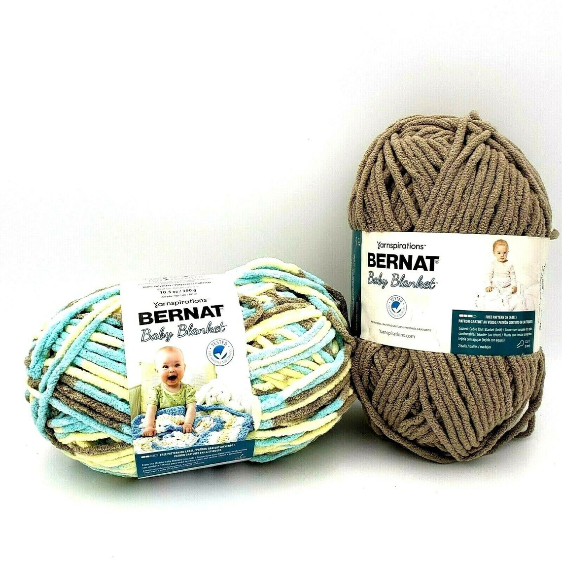 Bernat Baby Blanket Yarn Super Bulky 6 Gauge 10.5 oz Beach Etsy