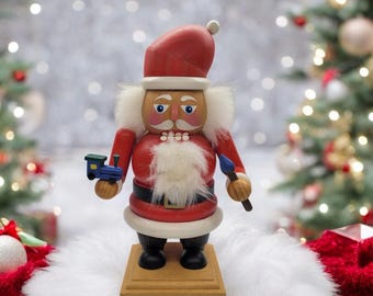Midwest of Cannon Falls International Nutcracker Collection Santa w Train Wood