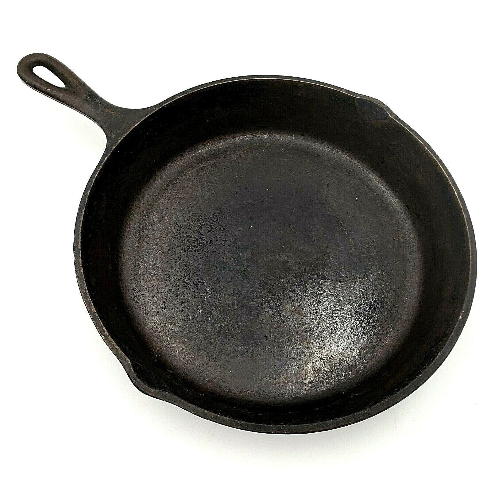 Vintage Cast Iron Skillet Pan 8 SK Made in USA D1 Double Pour Etsy