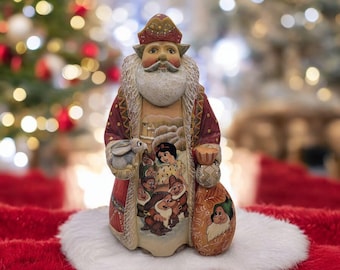G. DeBrekht Snow White and Friends Santa Limited Edition 43/1500 Disney 72321