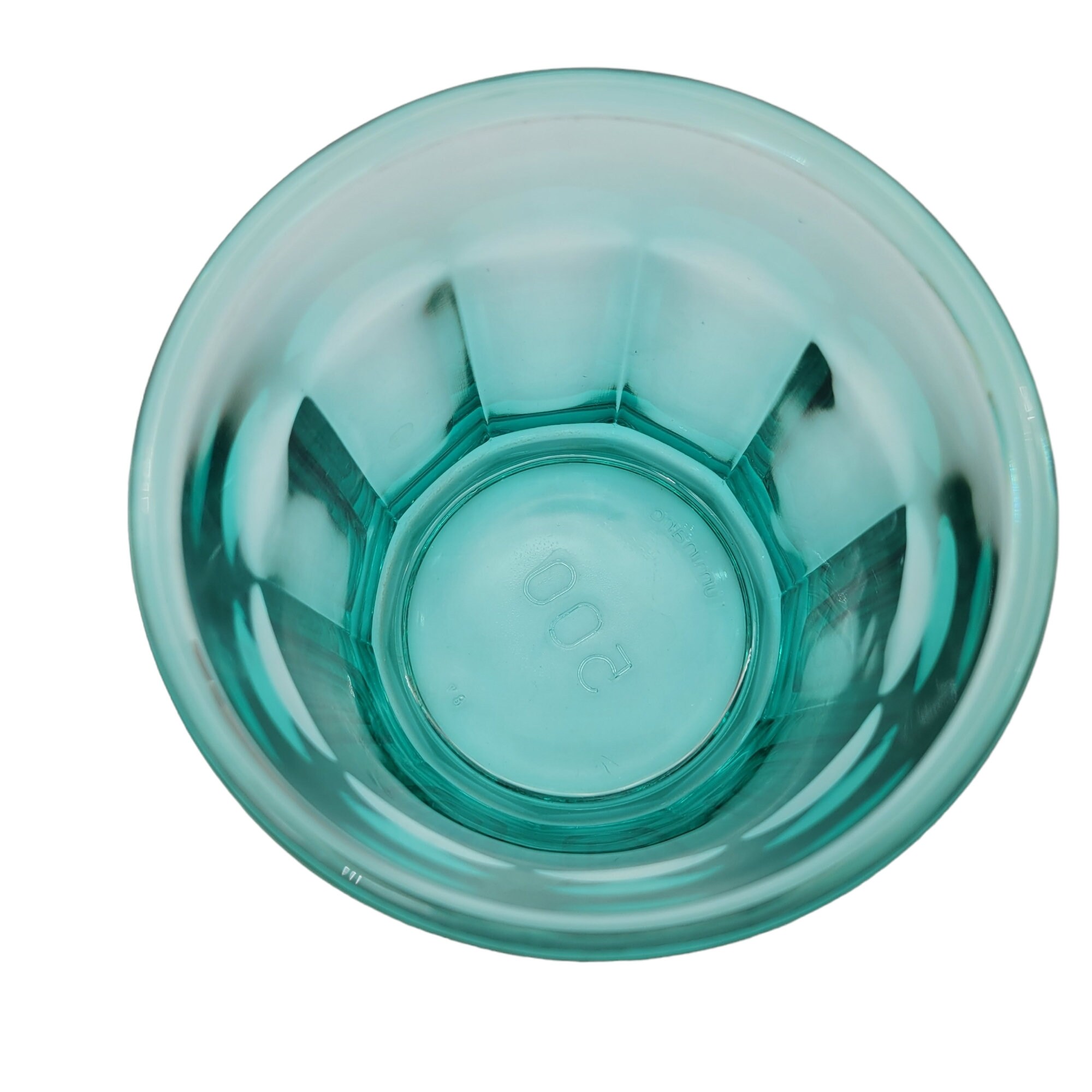 LUMINARC 10-panel Working Glass 500 Tumblers Aqua Teal Green - Etsy