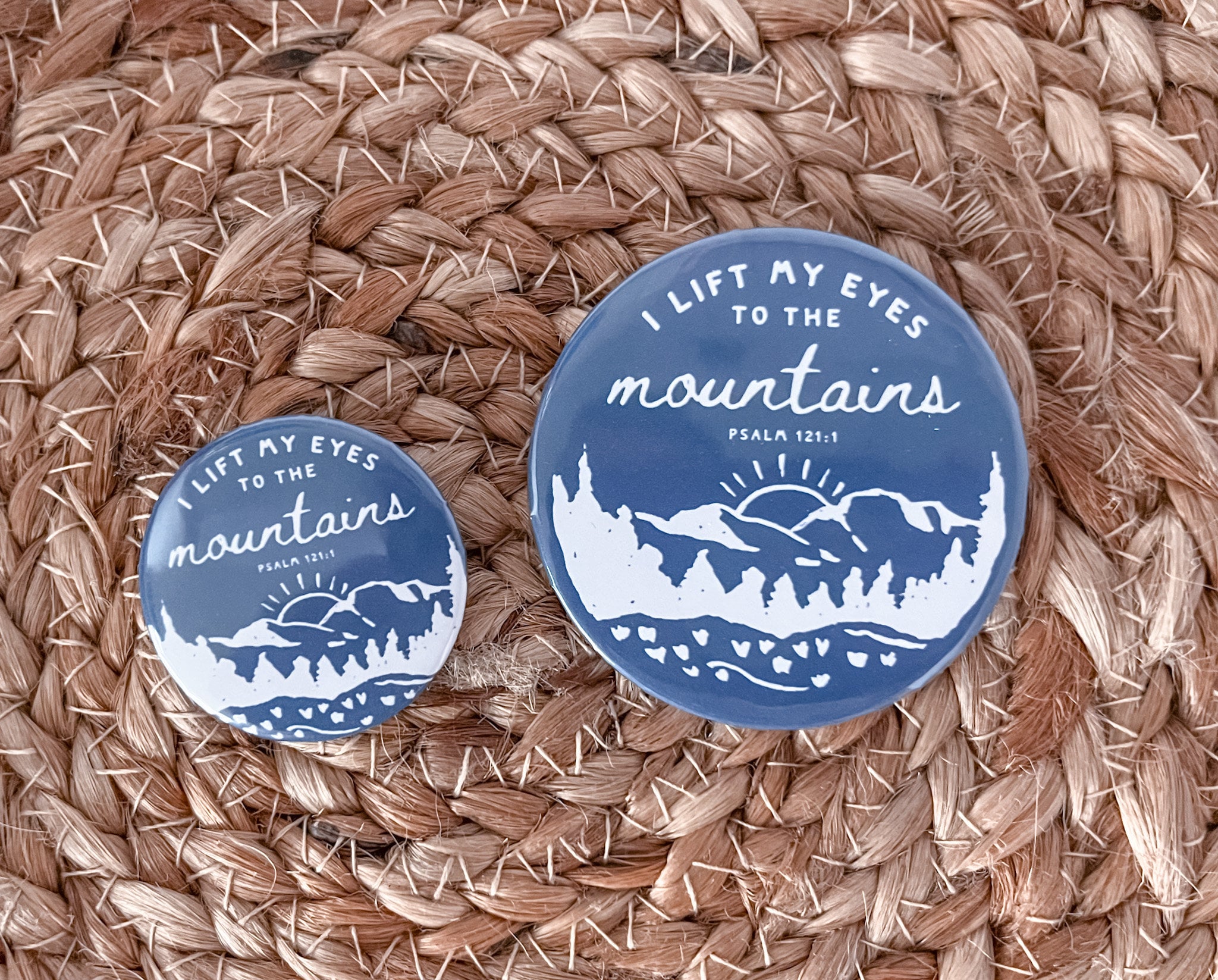 I Lift My Eyes To The Mountains {Coasters} I Lift My Eyes To The Mountains {Coasters}