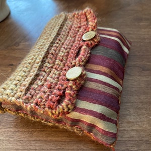 Pochette de jeu de tarot à rayures dorées