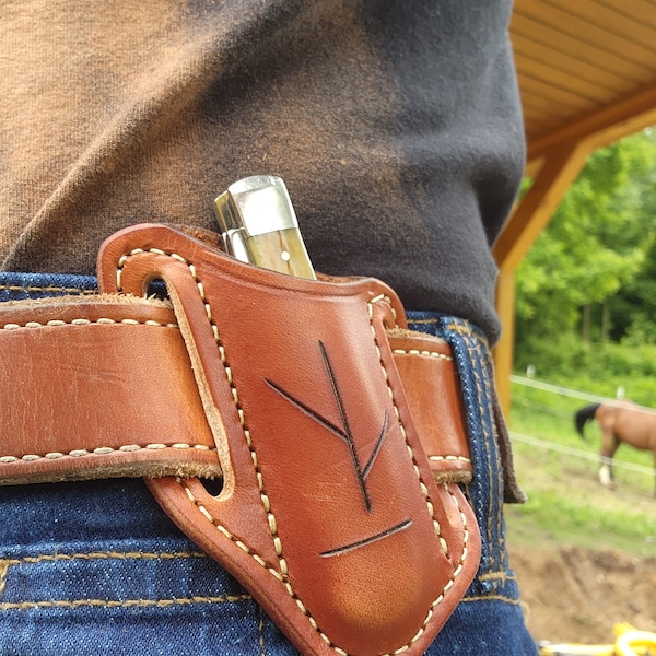 Western Knife Sheath - Knife Holster - Free Shipping