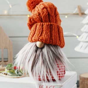 KNITTING PATTERN Skier hat for gnomes and toys, DIY tutorial, pdf file for instant download image 8