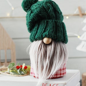 KNITTING PATTERN Skier hat for gnomes and toys, DIY tutorial, pdf file for instant download image 9