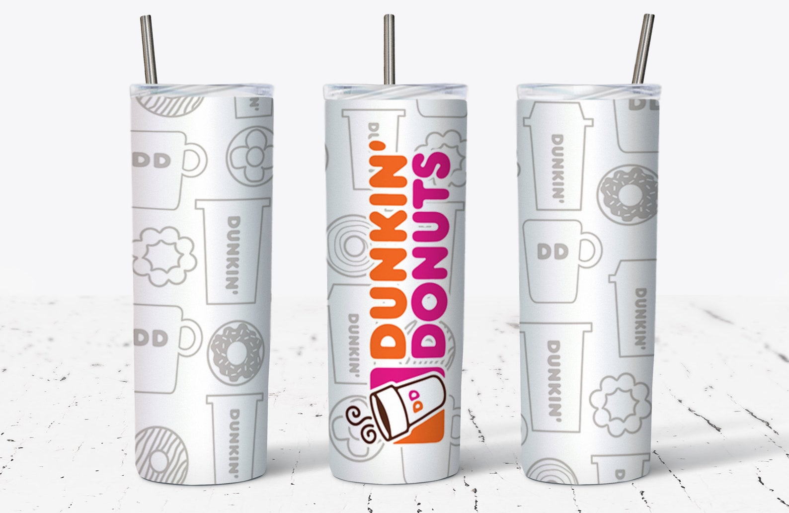 Dunkin Donuts Tumbler Etsy