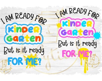 Kindergarten Ready Etsy
