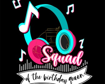 Download Tiktok Birthday Queen Svg - SVG Layered