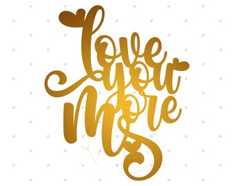 Te Amo Mama Svg Etsy