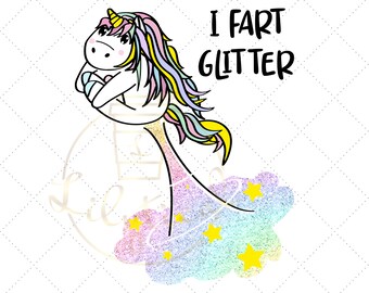 Cricut Stock Photo I Wake up Gorgeous SVG VectorCutting File PNG Download Funny Poop Glitter Unicorn Fart Diva Clip Art Silhouette