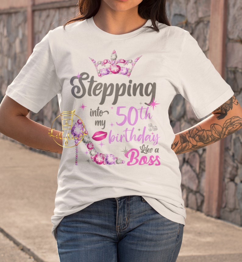 Download Stepping into my 50th birthday like a boss svg /svg file ...