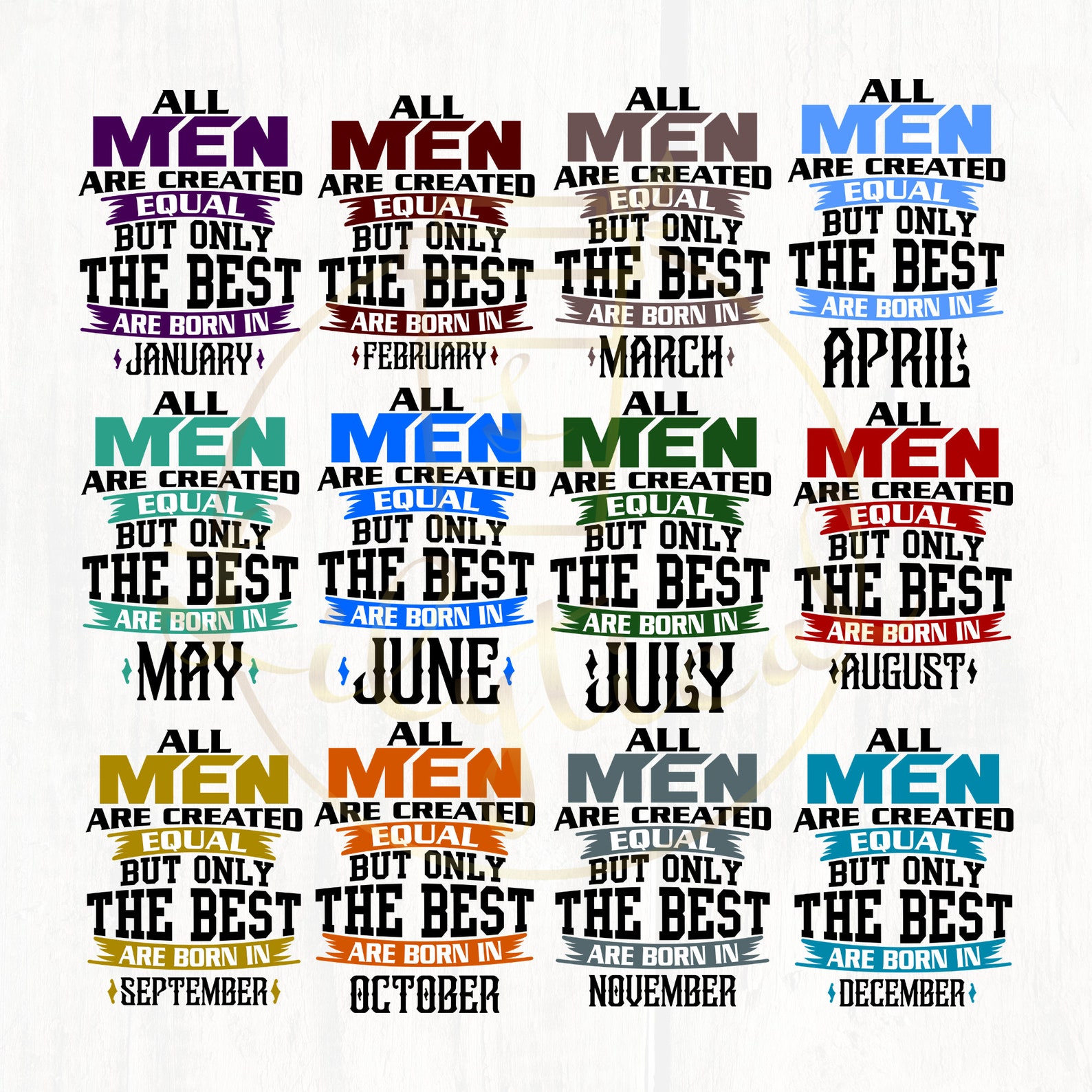 all men are born equal all men are born equal
