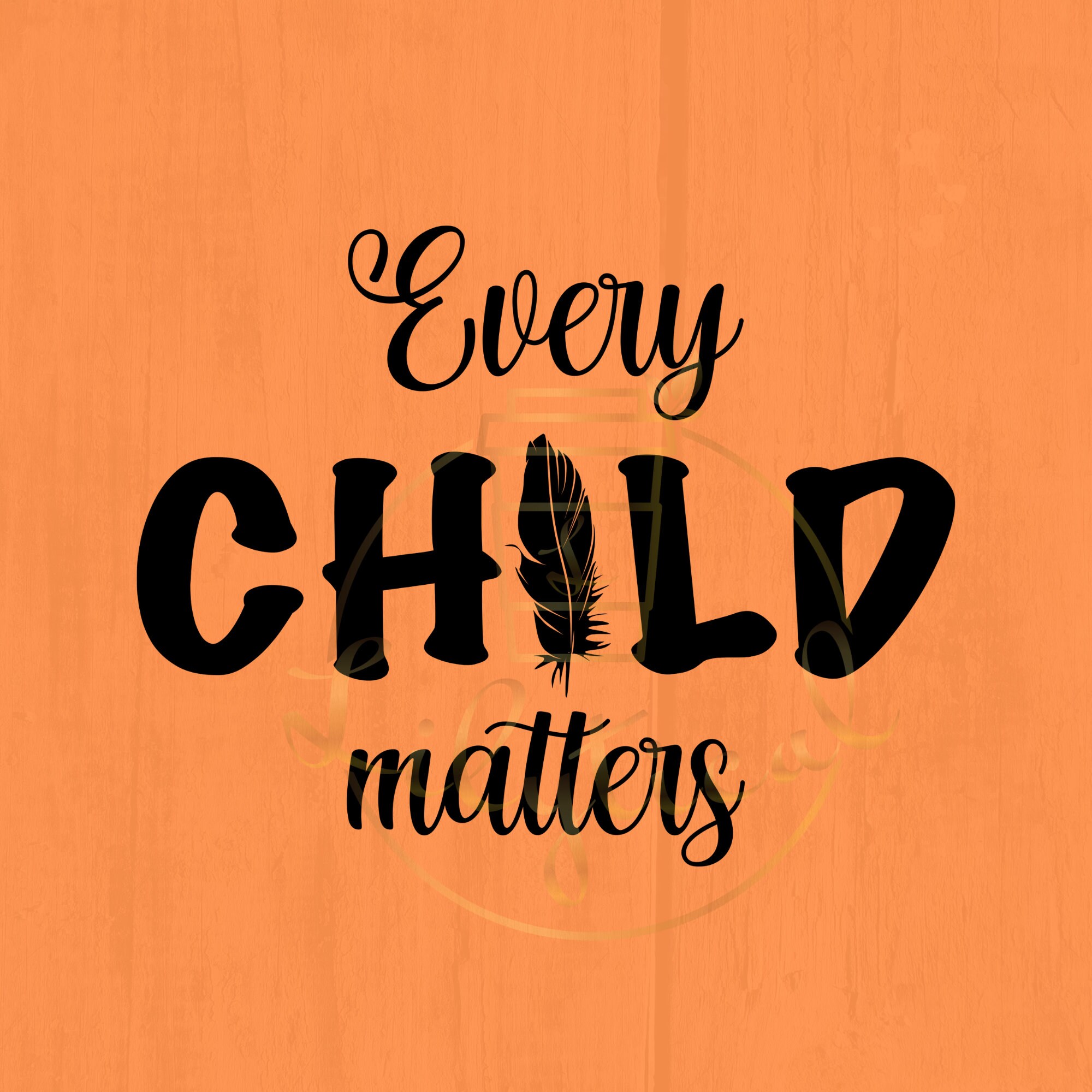 Every child matters svg sublimation printing png cutfile