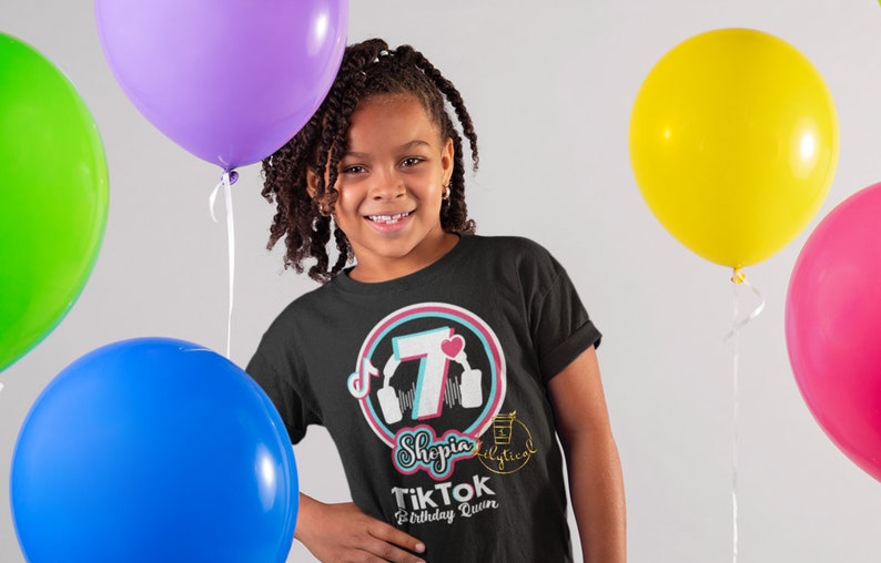 Download My 7th birthday tiktok svg/ birthday queen tiktok svg / | Etsy